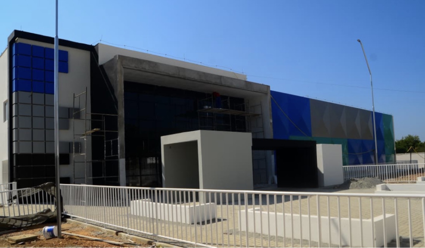 Obras do CETEC Padre Sátiro avançam e equipamento entra em fase de acabamento em Mossoró